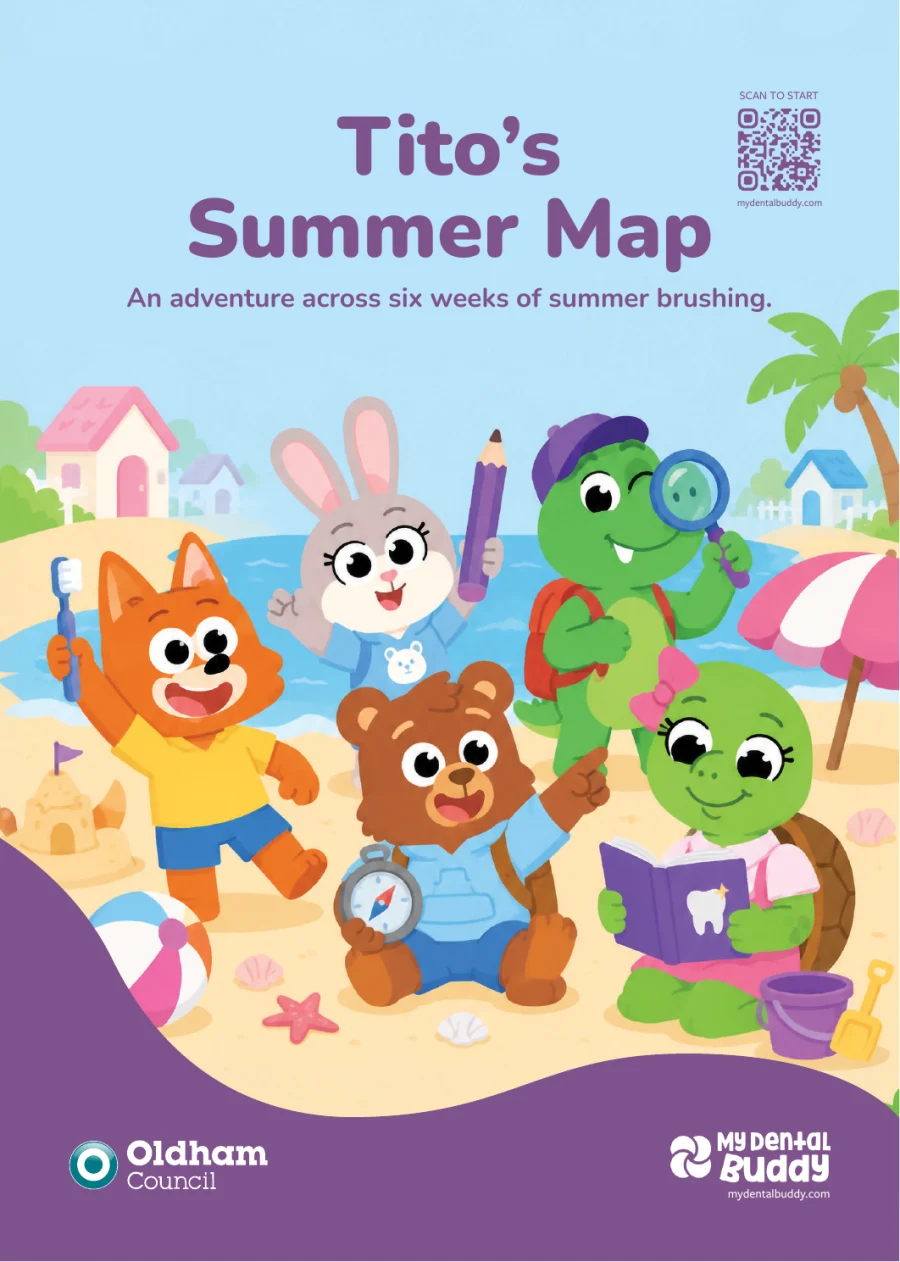 Tito’s Summer Map booklet